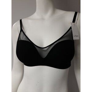 Le Mystere Bra Black Size 34 DD NEW WITH TAGS!